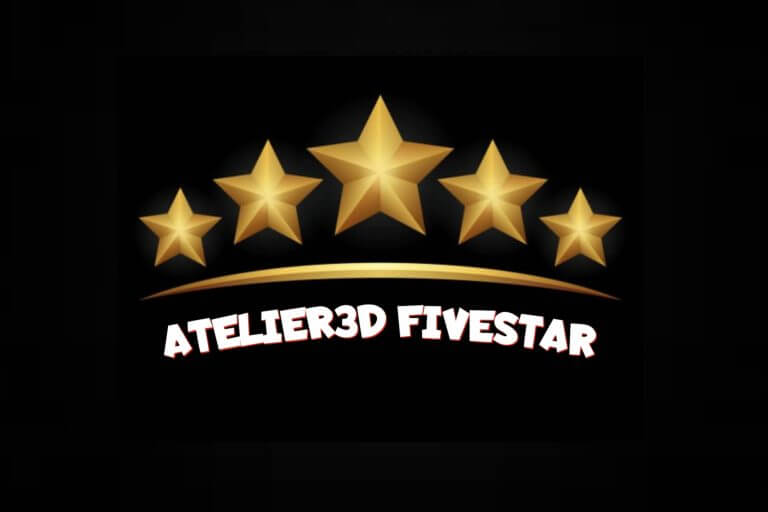 Logo de l'Atelier3D FiveStar