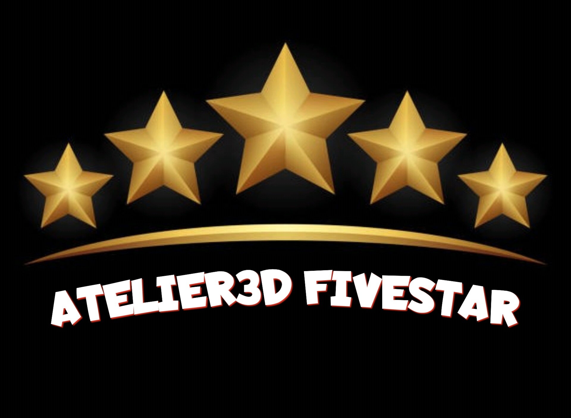 Logo de l'Atelier3D FiveStar