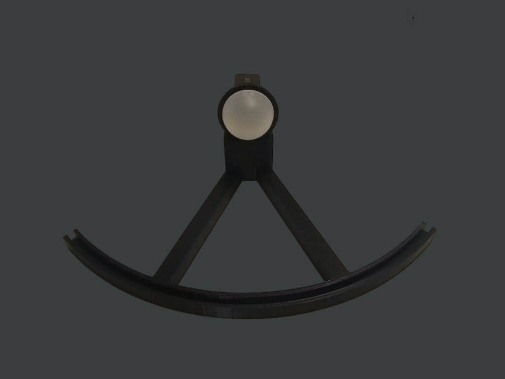 Support pour lampe incurvée ampoule USB