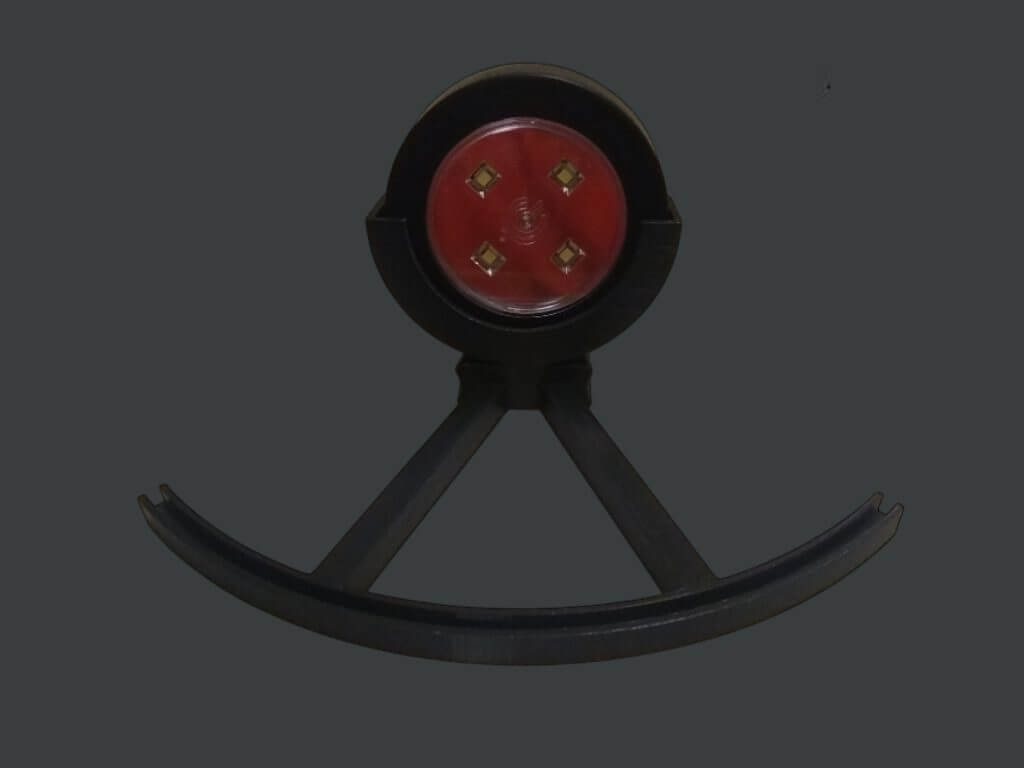 Support pour lampe incurvée lampe poussoir