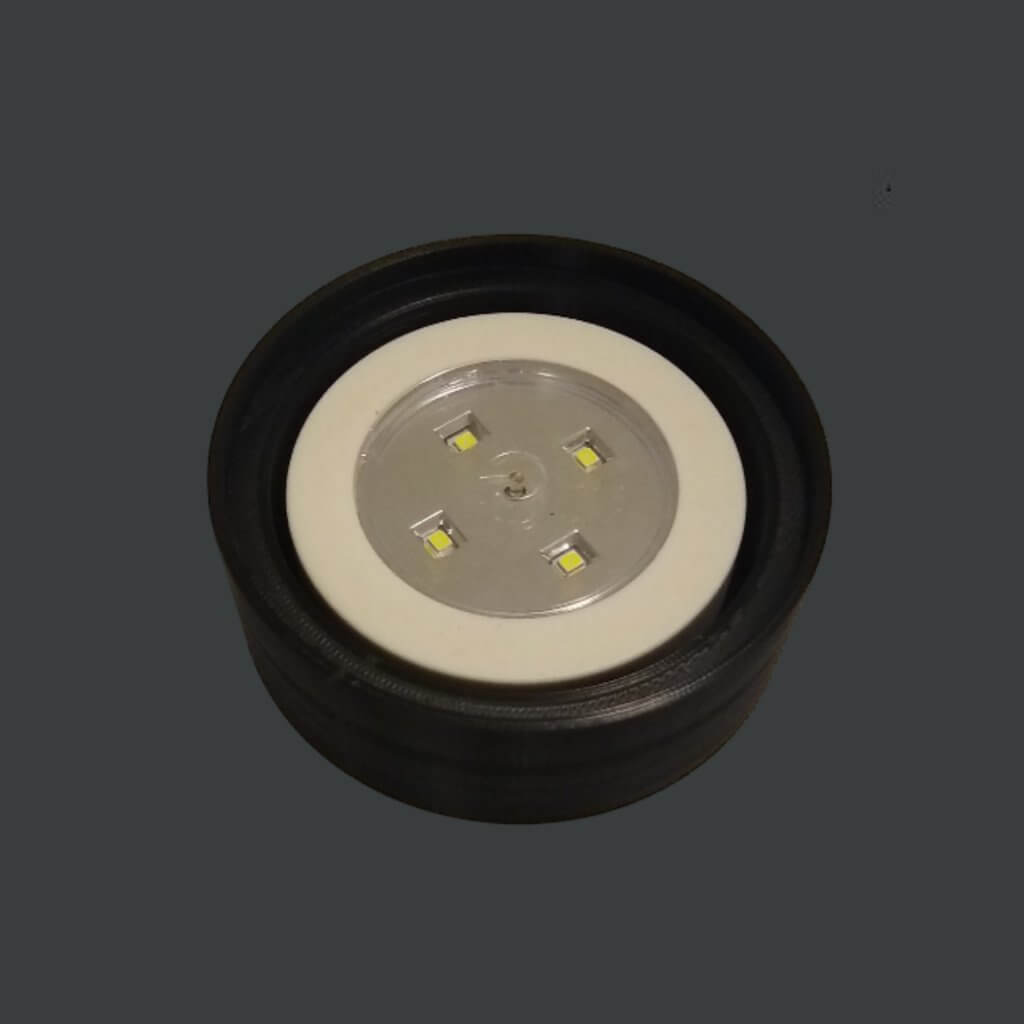 Support pour lampe ronde Lampe Poussoir